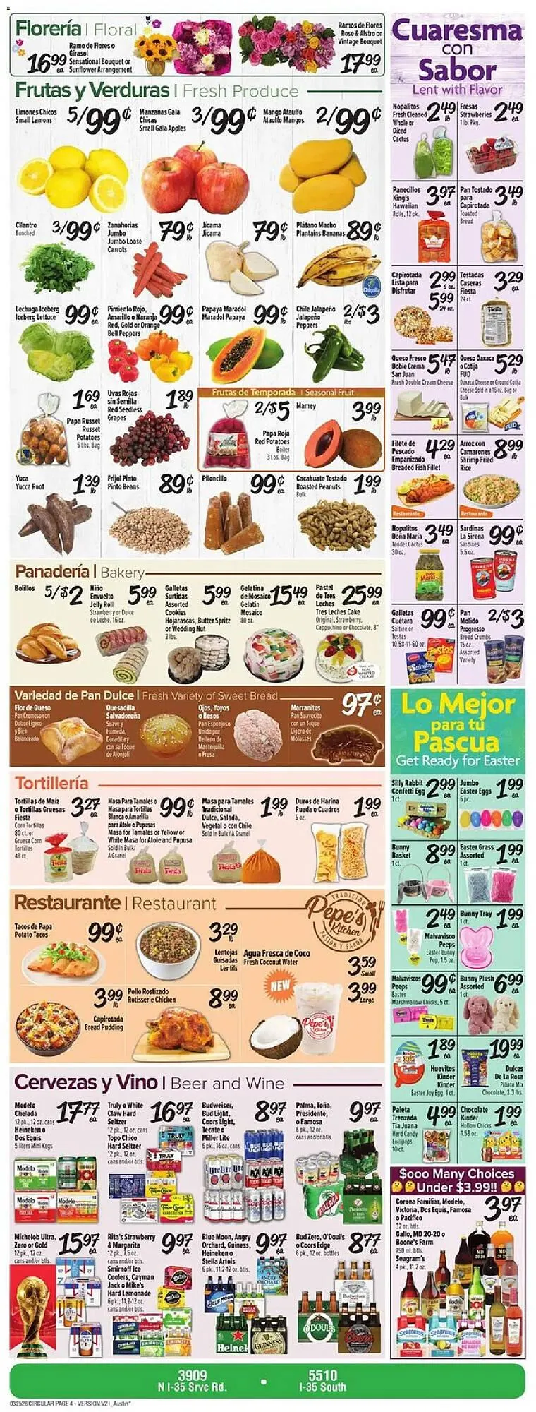 Weekly ad Fiesta Mart weekly ad from March 25 to March 31 2026 - Page 4