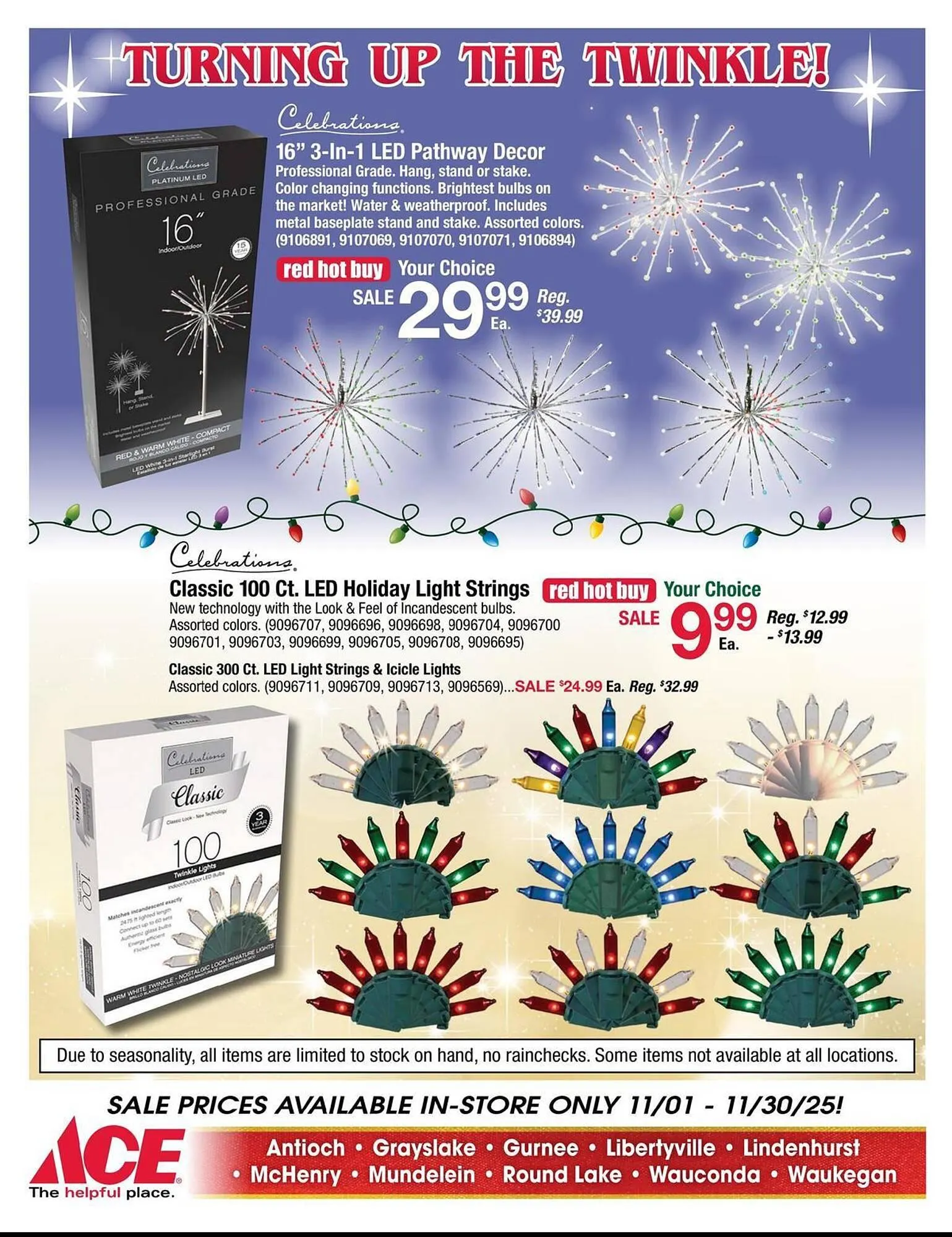 Weekly ad Ace Hardware flyer from November 1 to November 30 2025 - Page 7