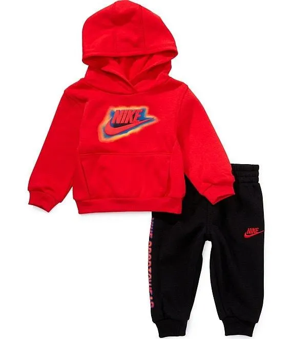 Baby Boys Long-Sleeve Glow With Me Fleece Hoodie & Coordinating Fleece Jogger Pants Set