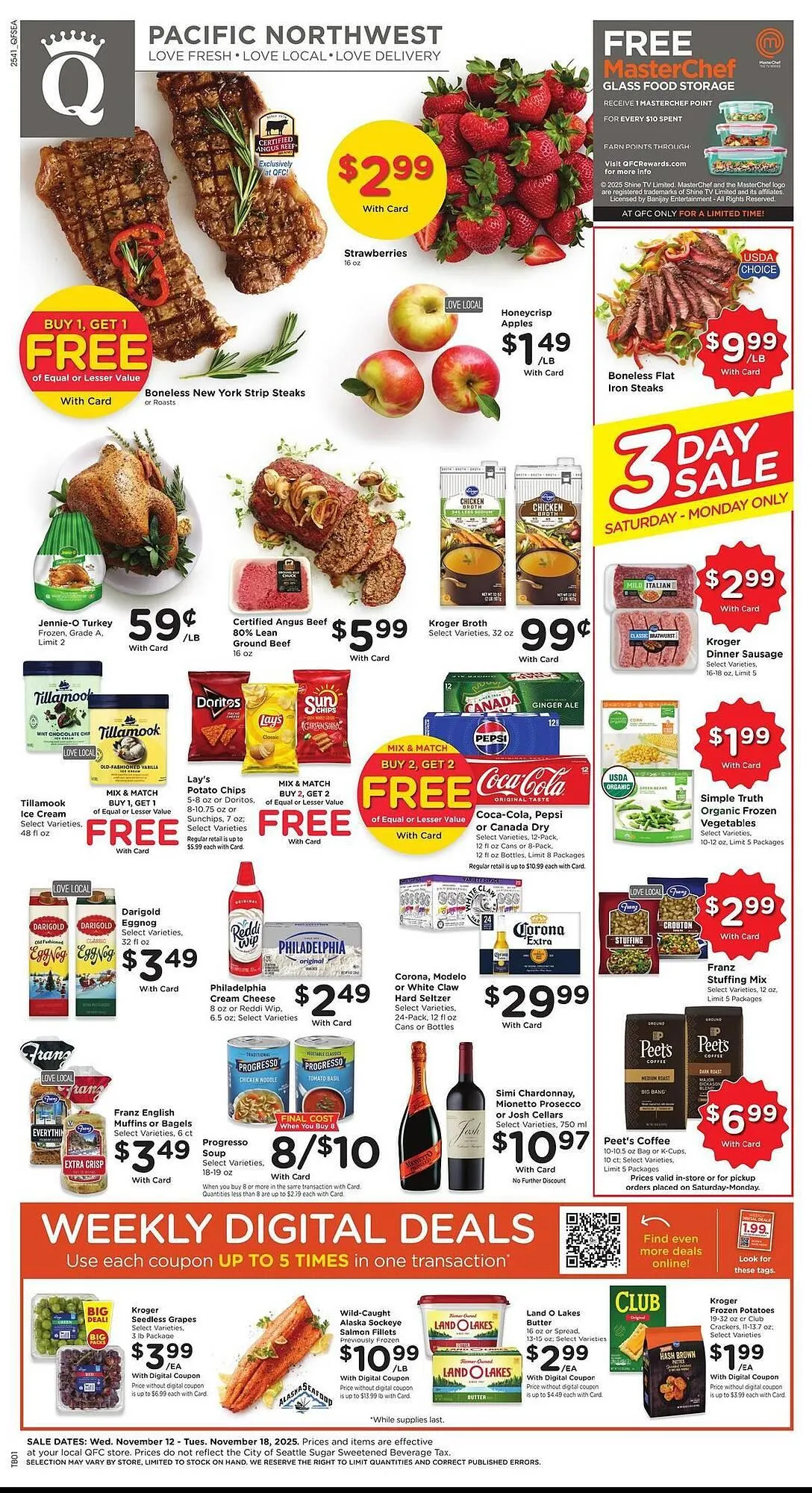 Weekly ad QFC weekly ad from November 12 to November 18 2025 - Page 1