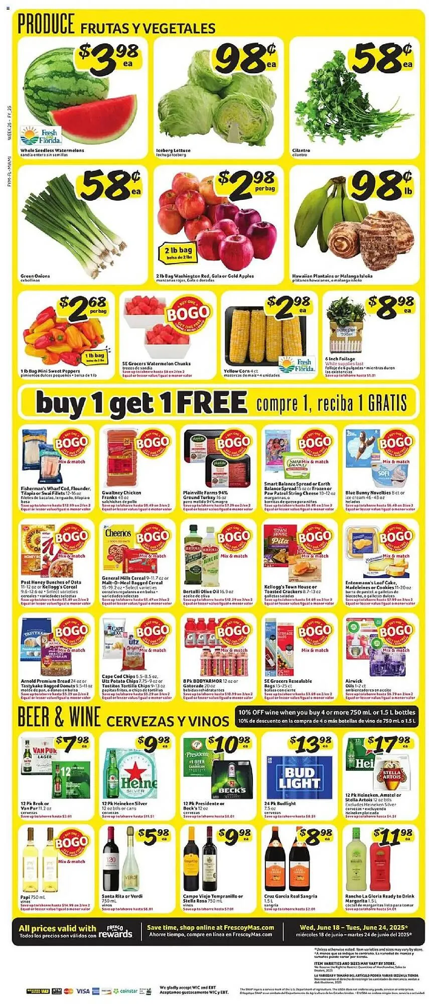 Weekly ad Fresco y Más Weekly Ad from June 18 to June 25 2025 - Page 6