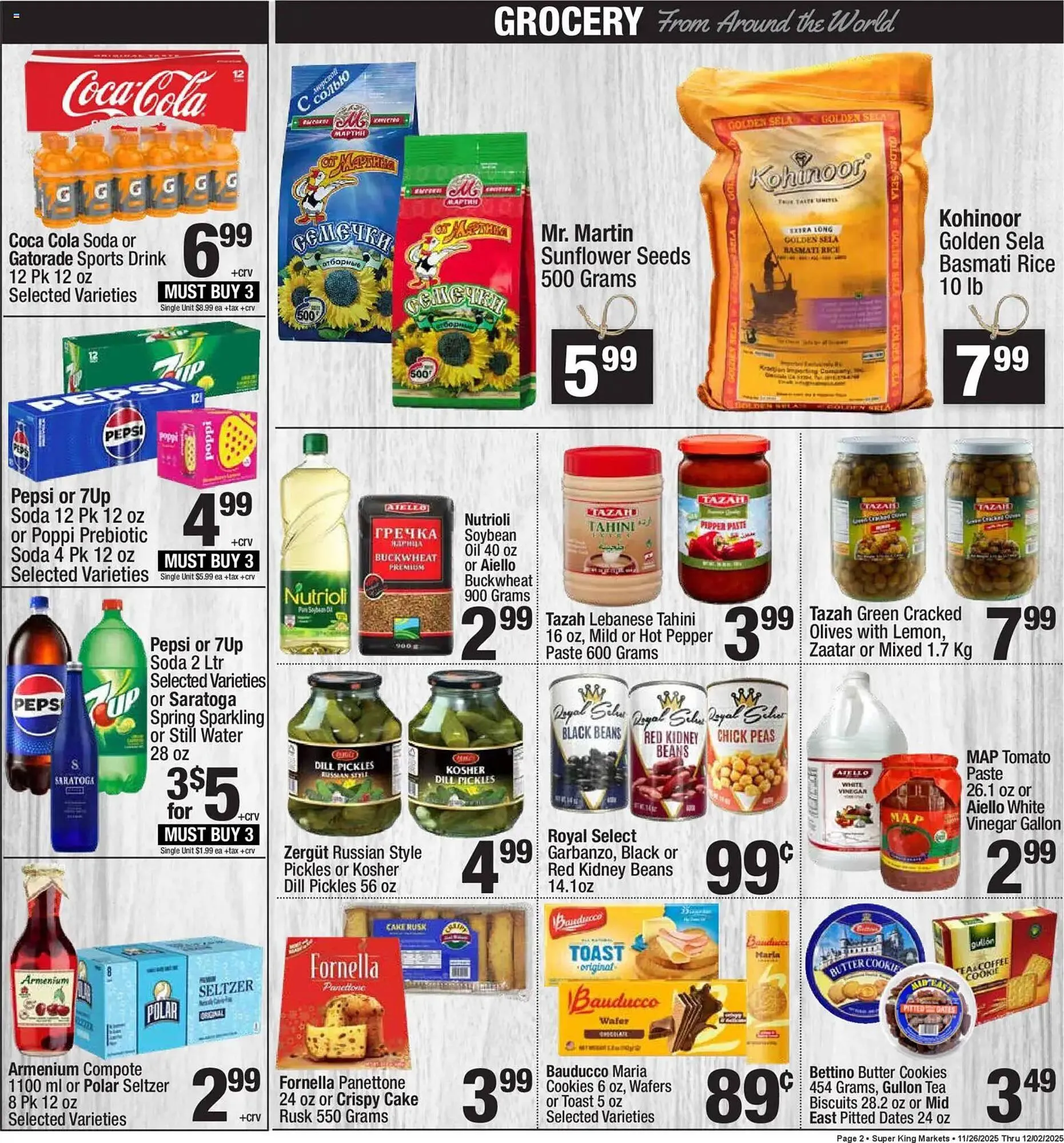 Weekly ad Super King Markets weekly ad from November 26 to December 3 2025 - Page 2