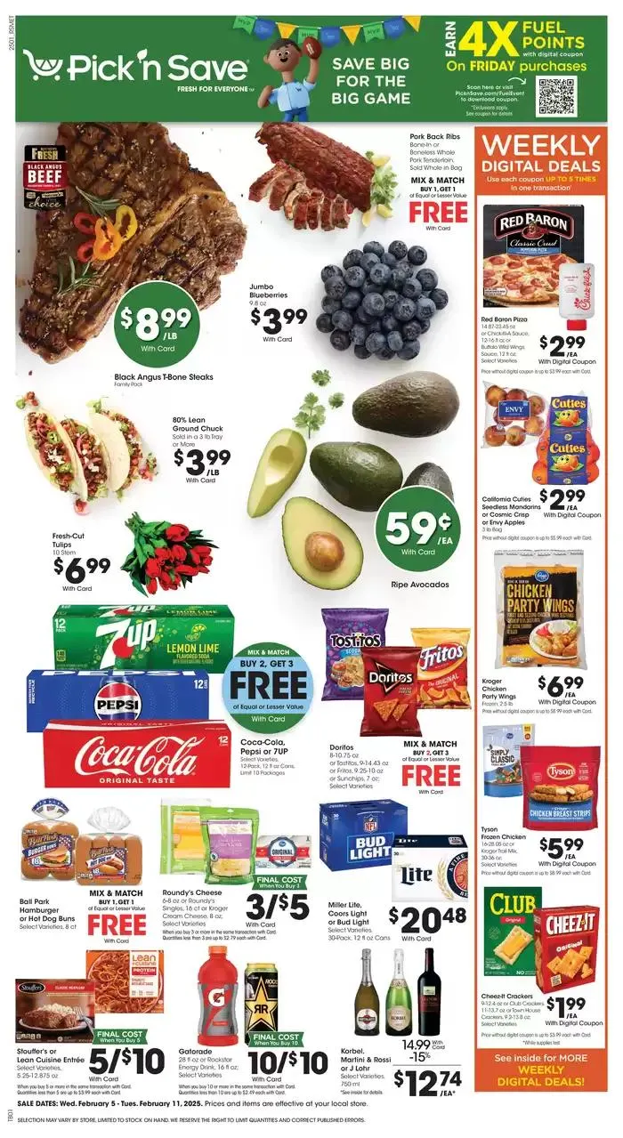 Weekly ad Weekly Ad from February 5 to February 11 2025 - Page 1