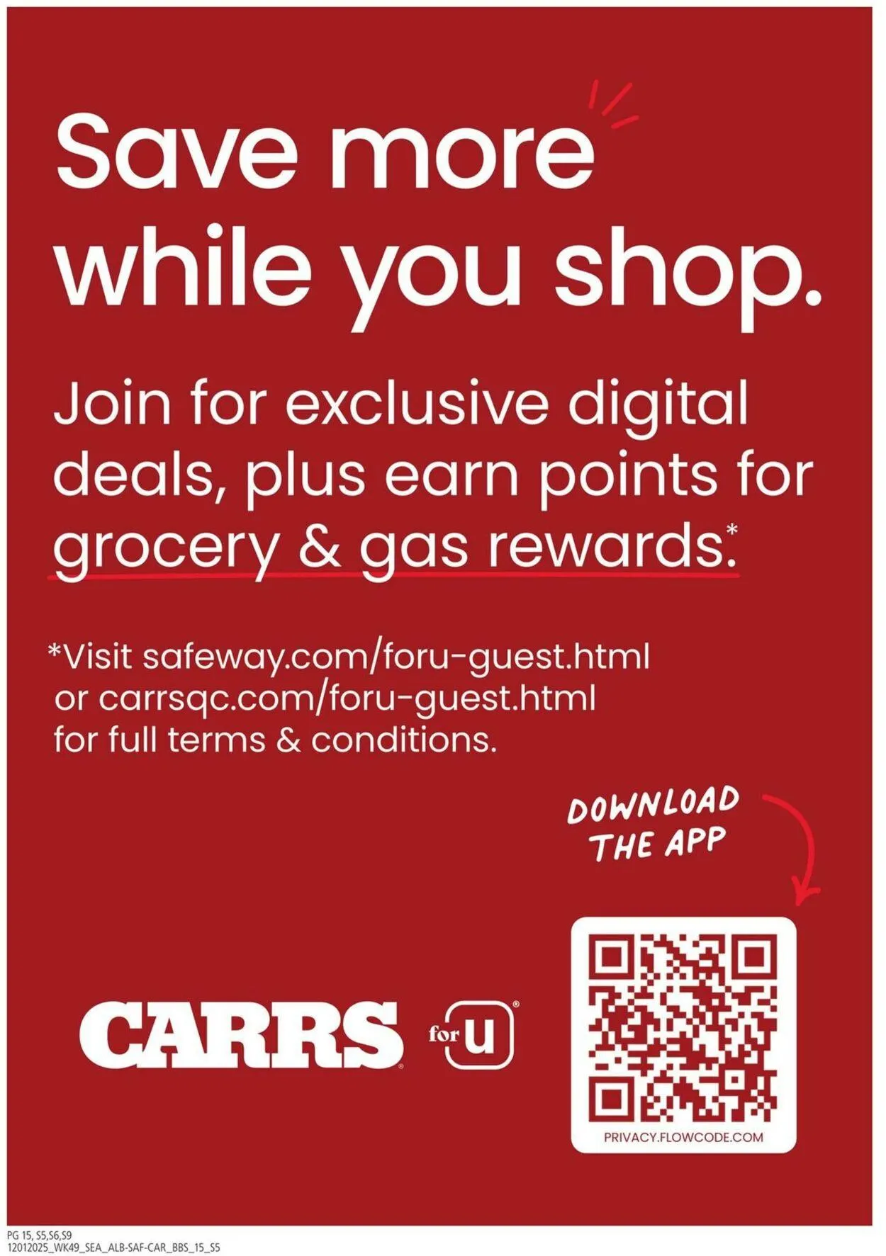 Weekly ad Carrs from December 1 to December 28 2025 - Page 15