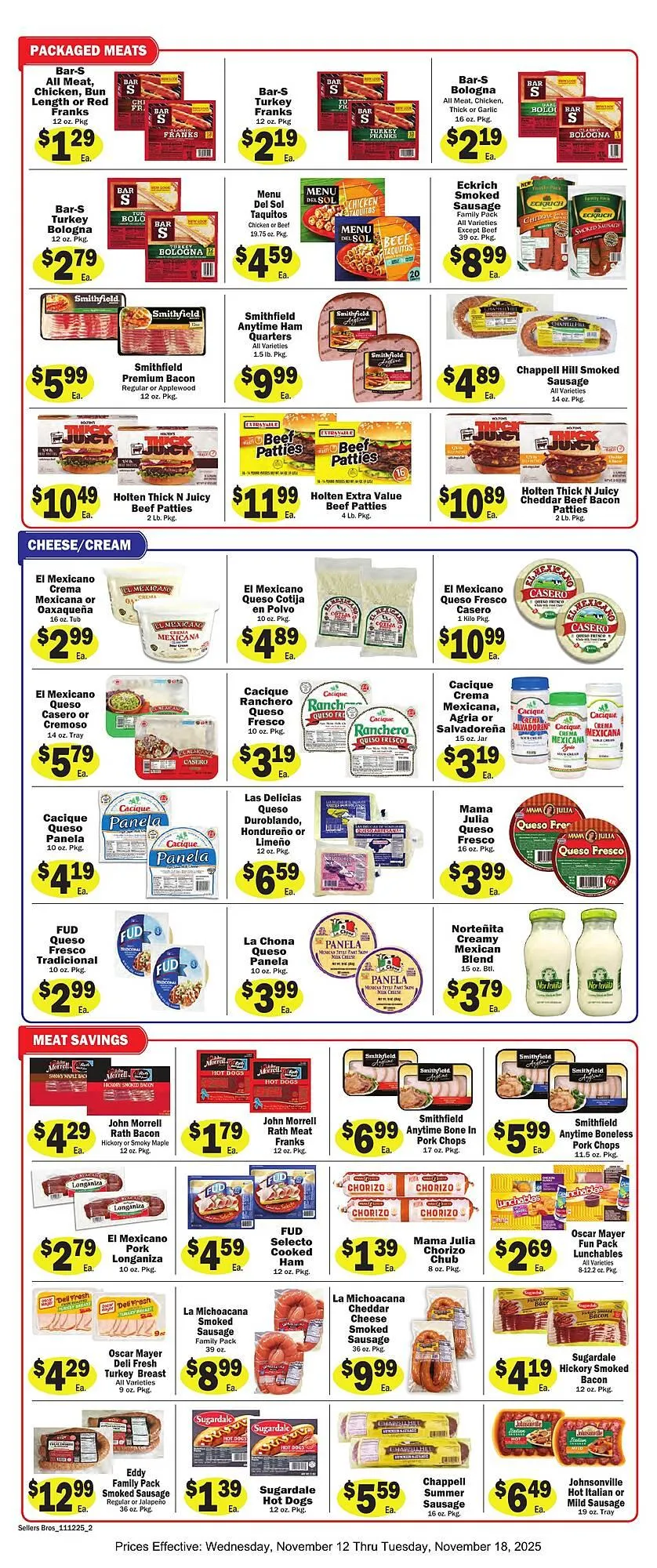Weekly ad Sellers Bros weekly ad from November 12 to November 18 2025 - Page 2