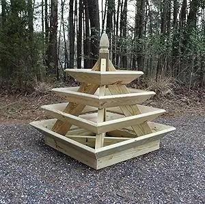 Chesapeakecrafts Woodworking Plans for a 4 ft. Strawberry Pyramid. PDF File Sent on CD. DIY Instruction Guide Includes Photos at Every Step. Plans ONLY.