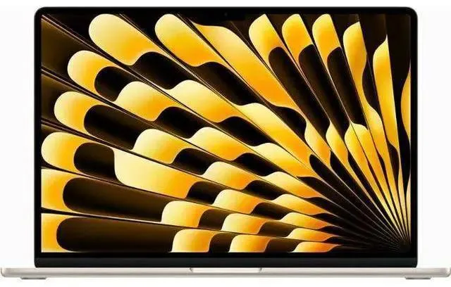 Apple MacBook Air (2023) 15.3-inch - Apple M2 Chip: 8-Core CPU/10-Core GPU - 512GB - Starlight - 8GB RAM - Excellent (Grade A)