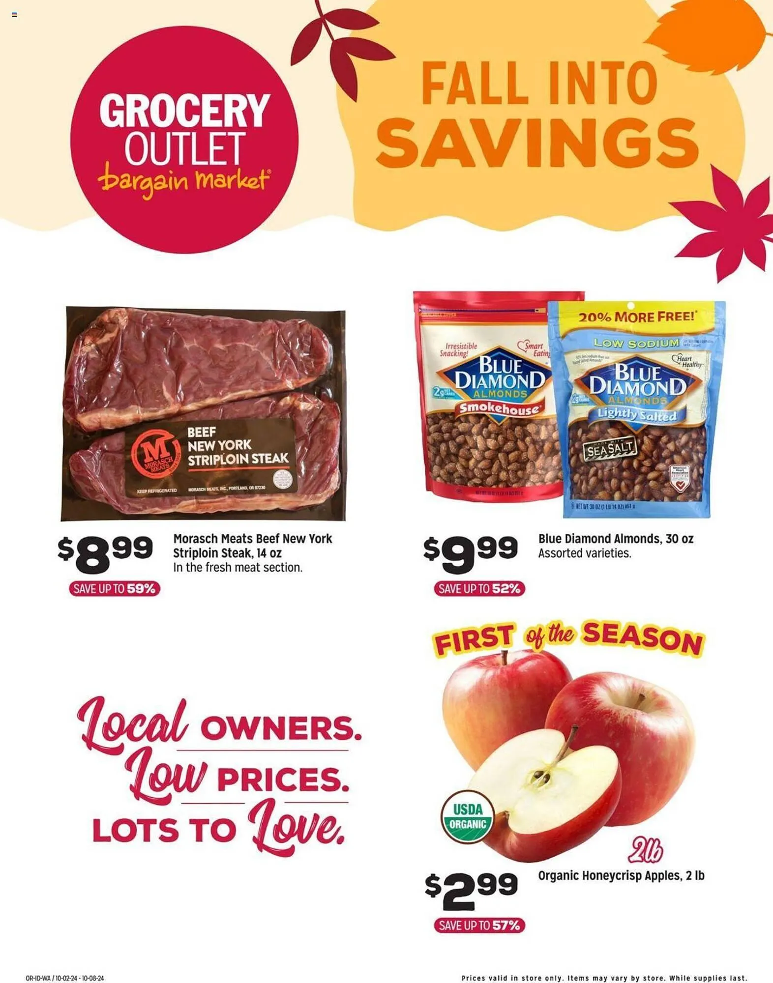 Weekly ad Grocery Outlet Weekly Ad from October 2 to October 8 2024 - Page 1