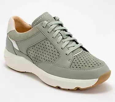 Clarks Artisan Leather Sneakers -Tivoli Walk