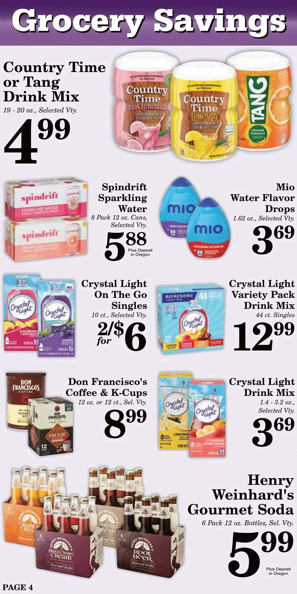 Weekly ad Harvest Foods ad from July 2 to July 29 2025 - Page 5