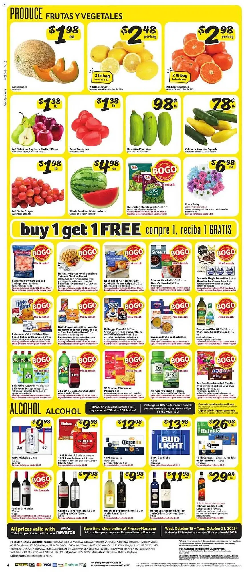 Weekly ad Fresco y Más weekly ad from October 15 to October 21 2025 - Page 5