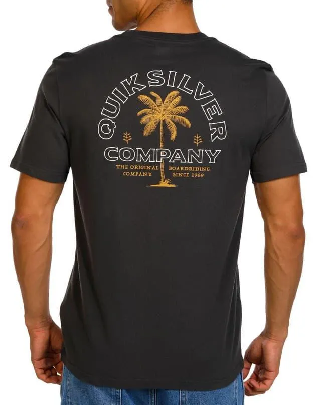 Quiksilver Mens Shining Hour Graphic T-Shirt