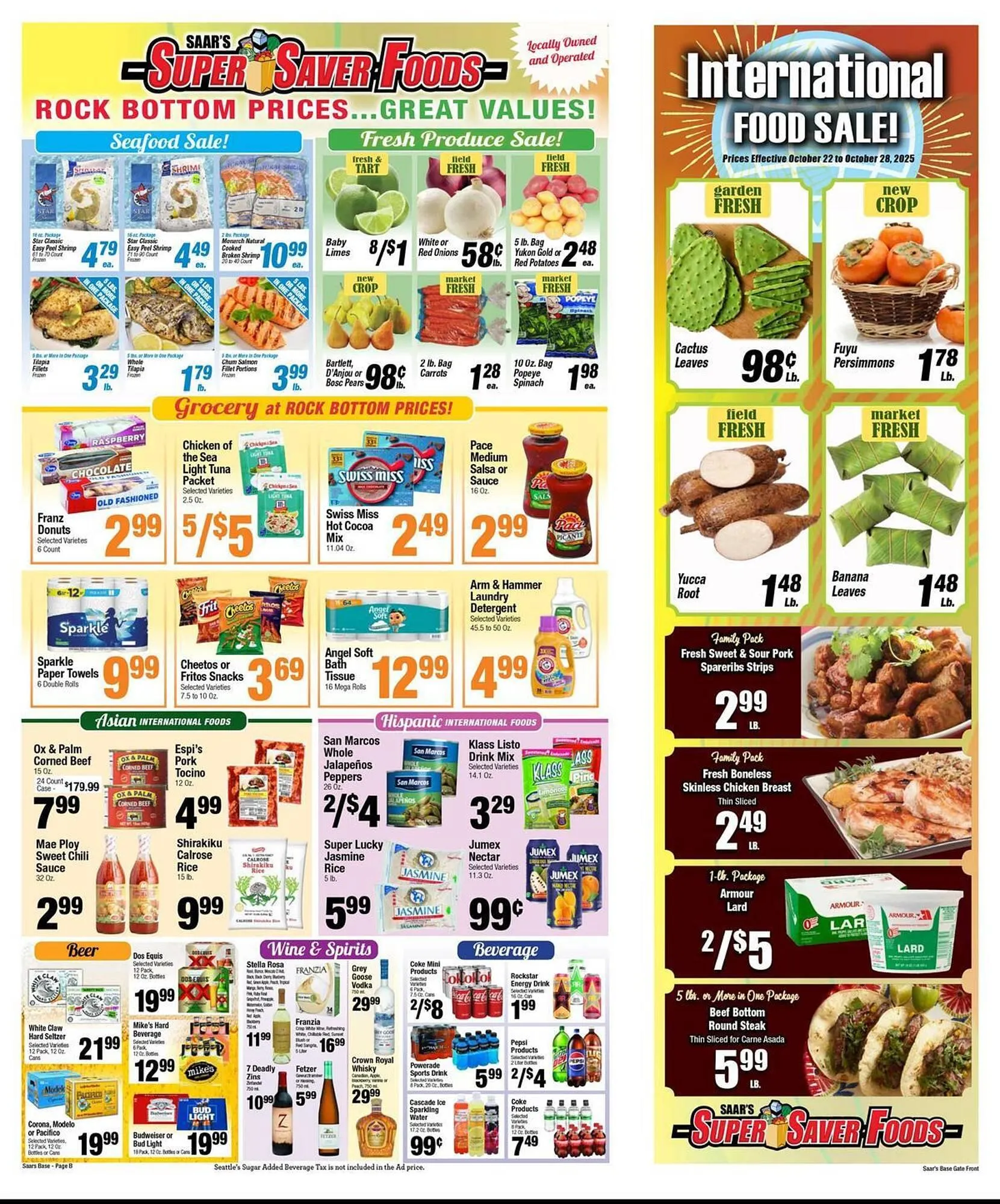 Weekly ad Super Saver weekly ad from October 22 to October 28 2025 - Page 2