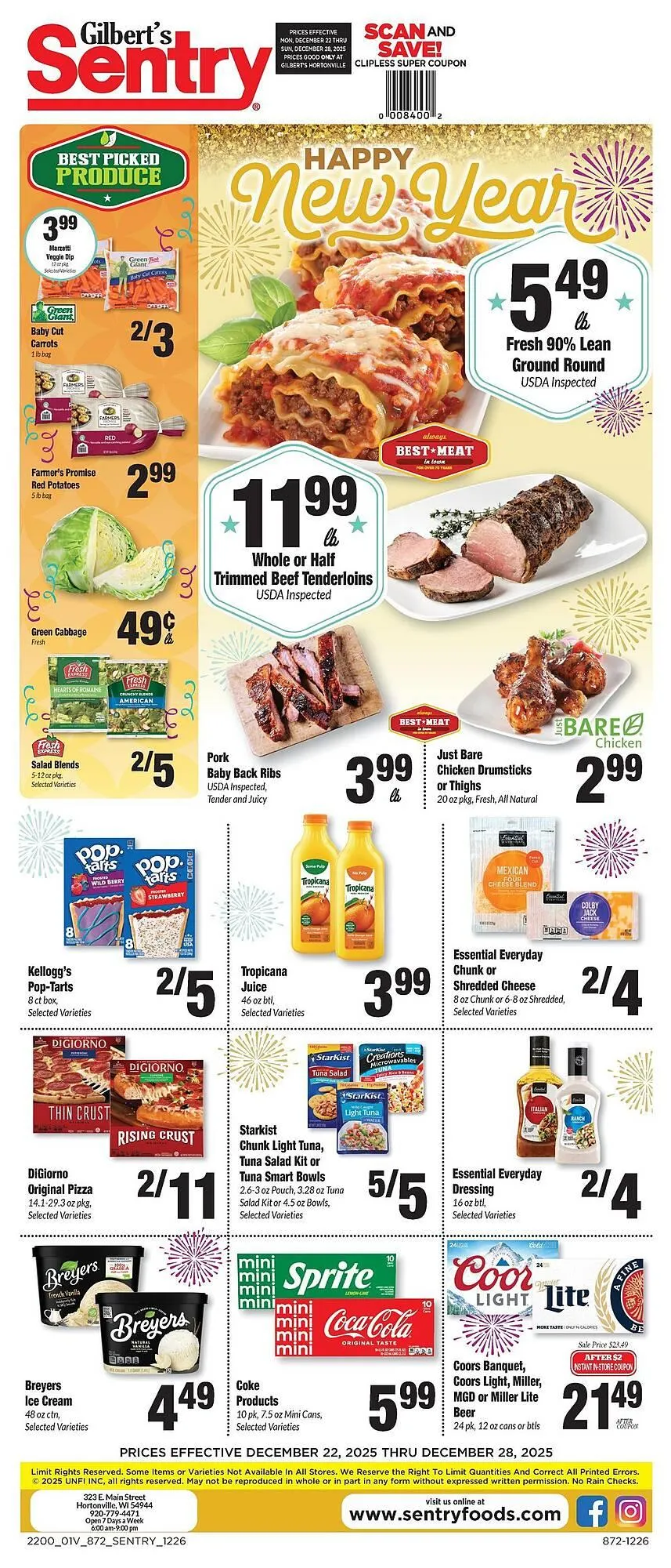Weekly ad Sentry weekly ad from December 22 to December 28 2025 - Page 1
