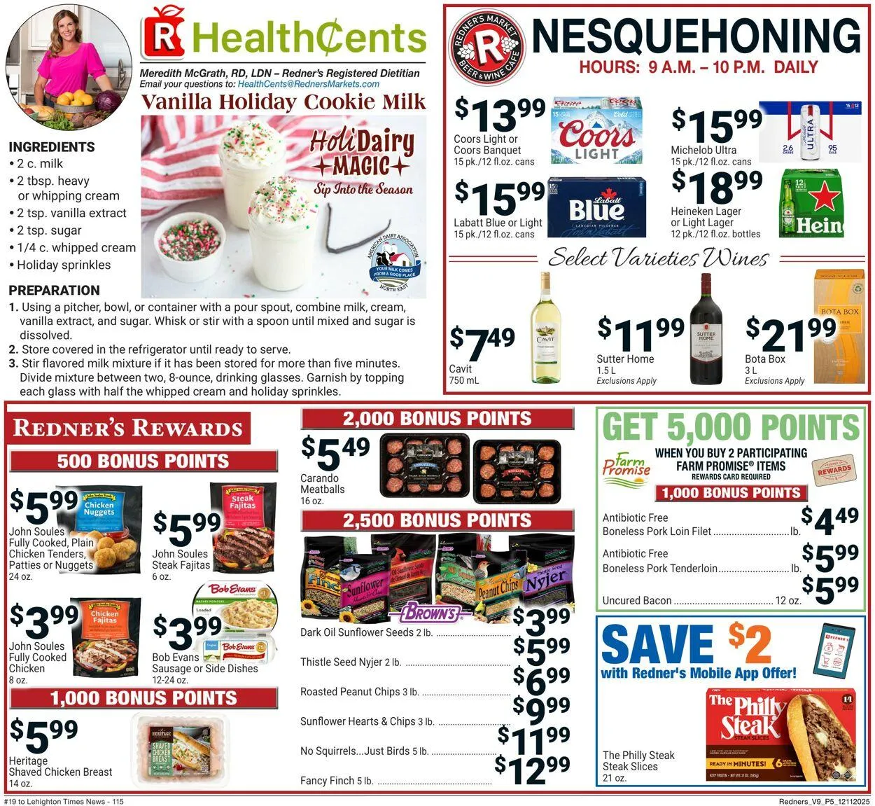 Weekly ad Redner’s Warehouse Market Current weekly ad from December 11 to December 17 2025 - Page 5