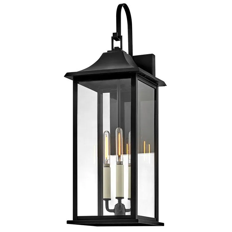 Dondi 3 Light Outdoor Aluminum Wall Light