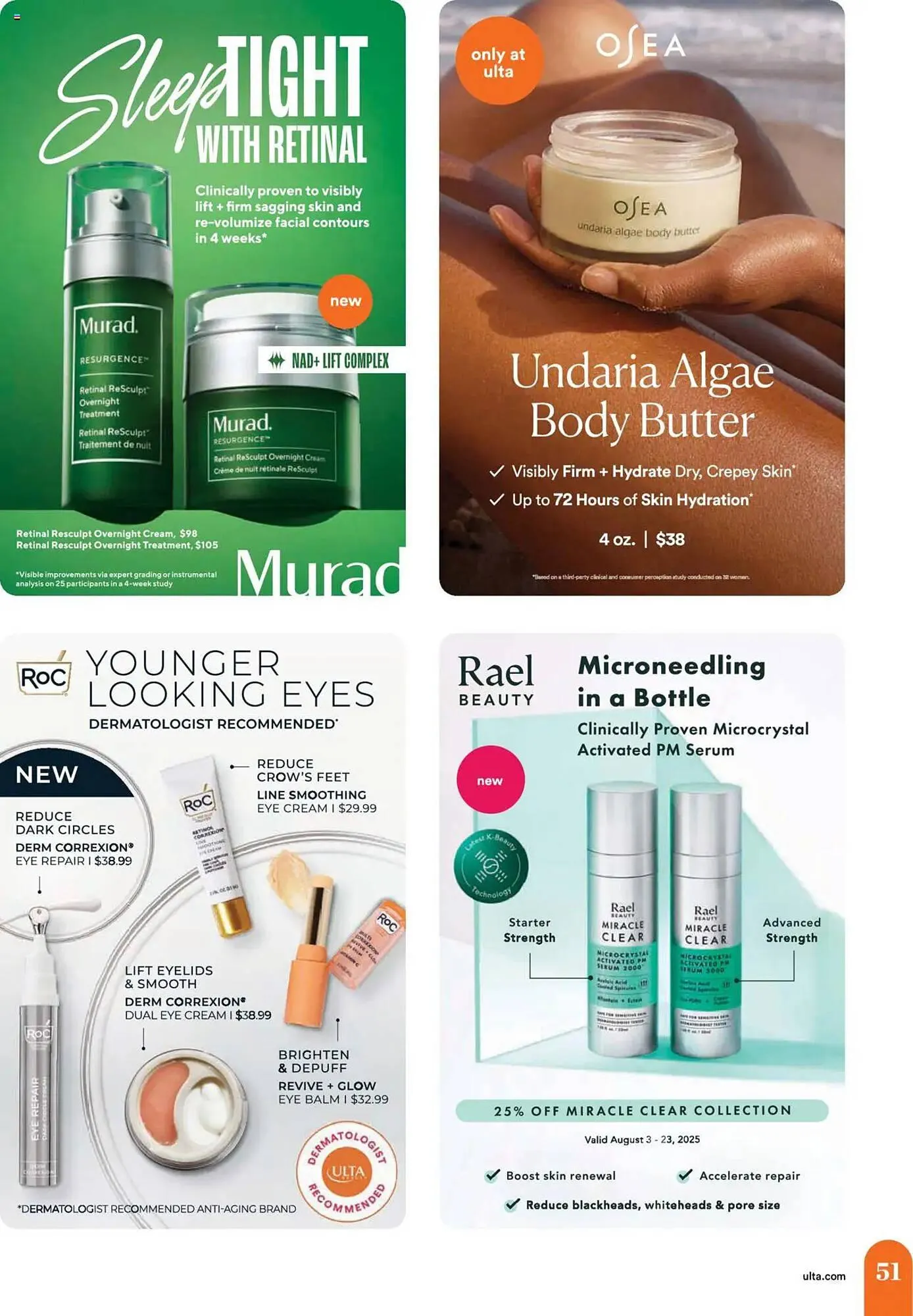 Weekly ad Ulta Beauty Weekly Ad from August 3 to August 23 2025 - Page 51