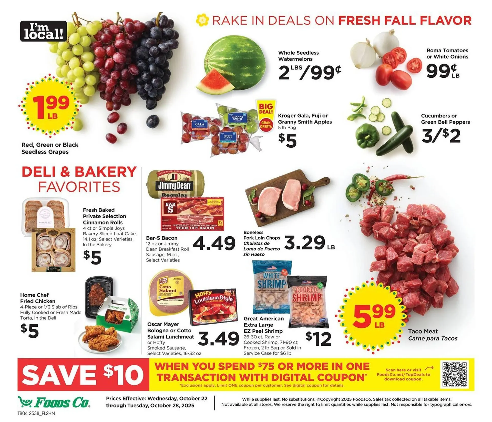 Weekly ad Foods Co weekly ad from October 22 to October 28 2025 - Page 7