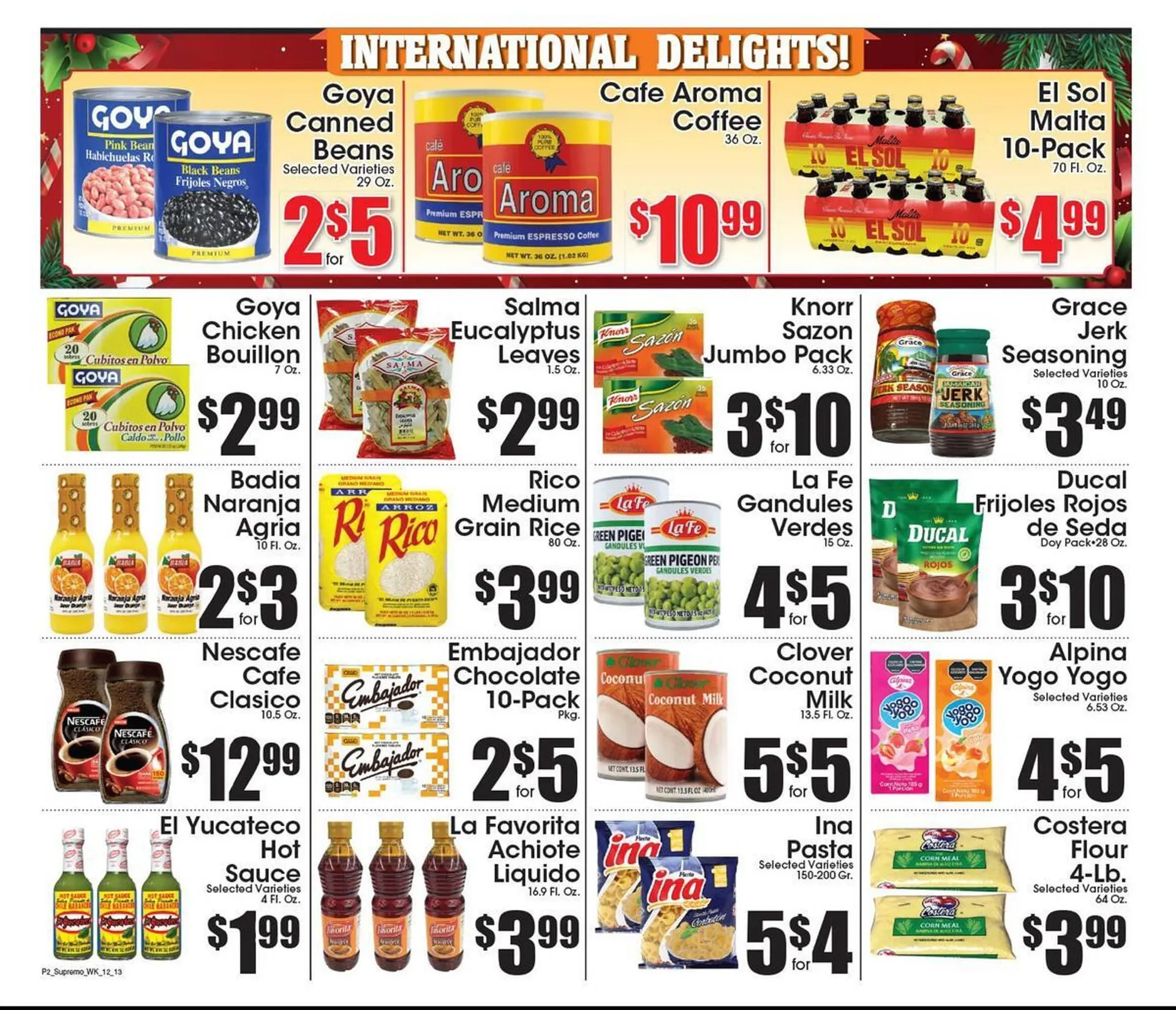 Weekly ad Supremo Foods Inc weekly ad from December 13 to December 19 2025 - Page 2