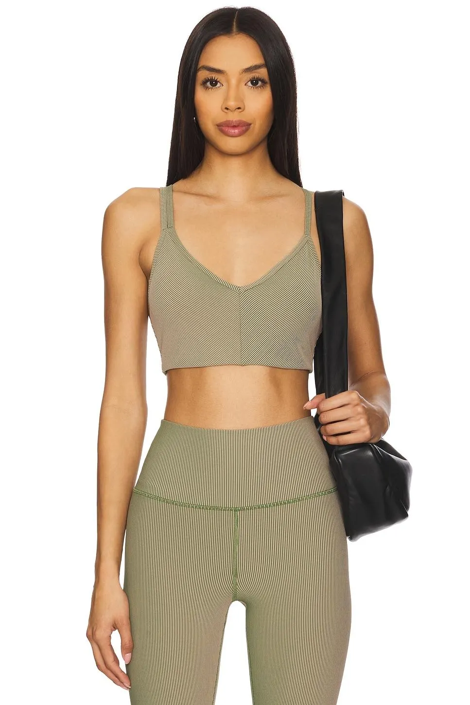 Mercury 2-Tone Longline Sports Bra
