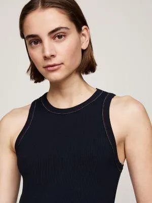 Slim Fit Sleeveless Midi Dress