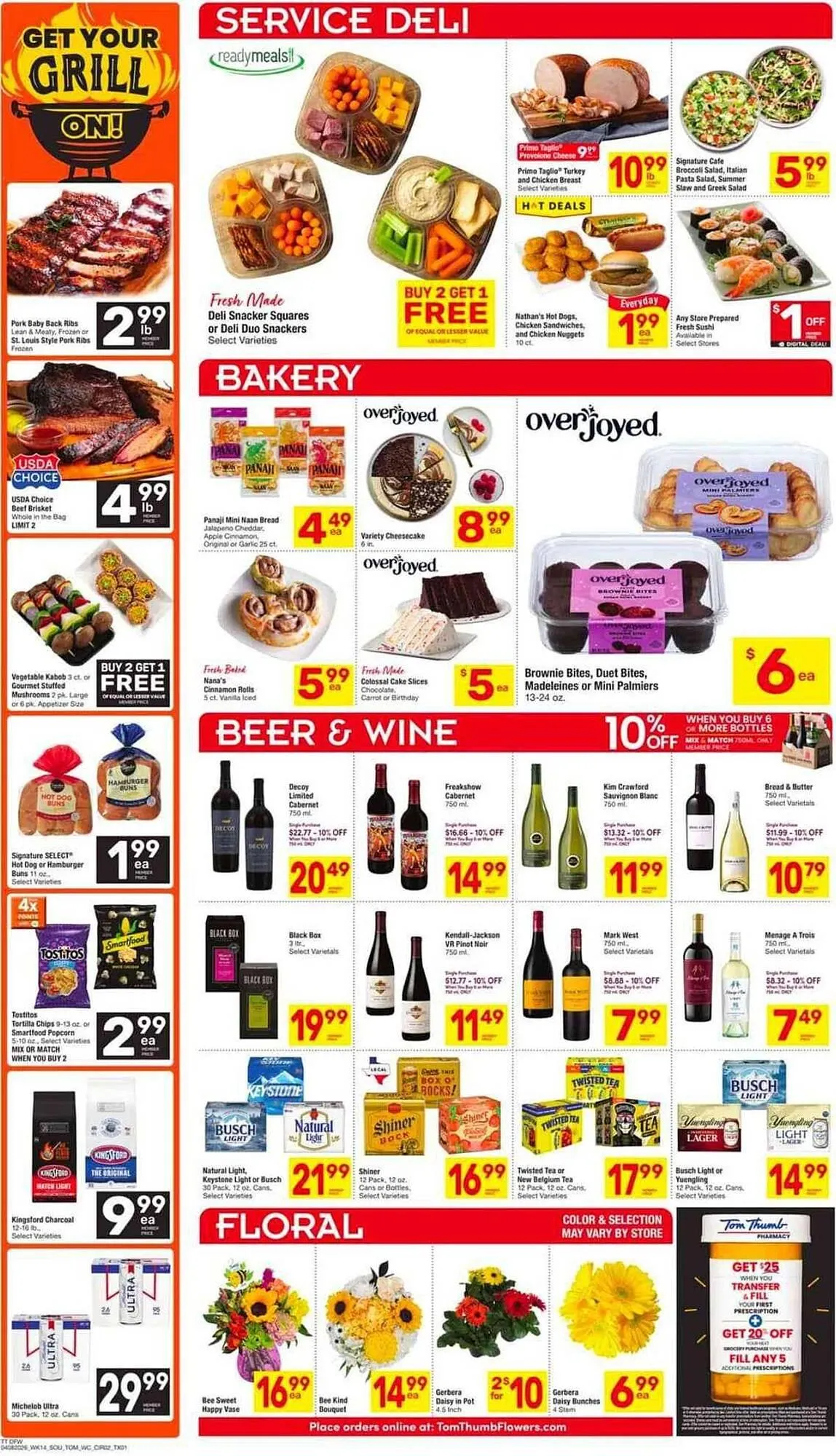 Weekly ad Tom Thumb weekly ad from April 8 to April 14 2026 - Page 2