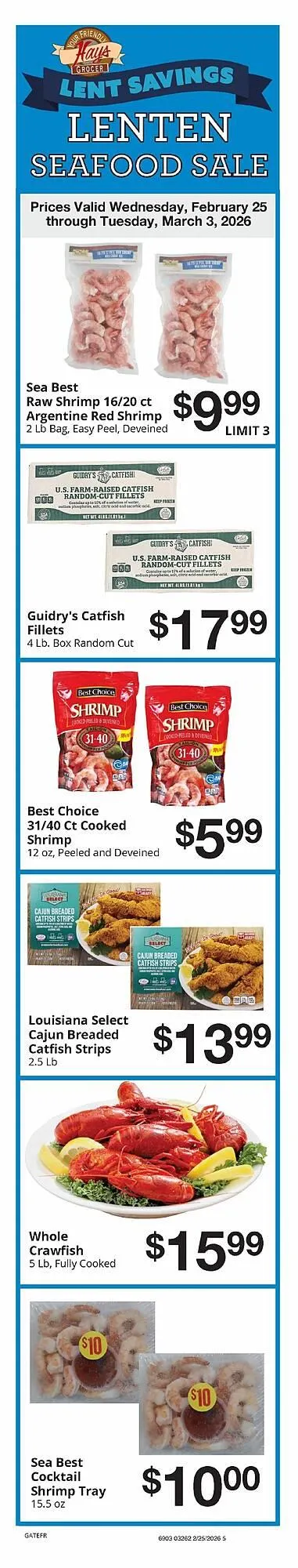 Weekly ad Hays Supermarket weekly ad from February 25 to March 3 2026 - Page 2