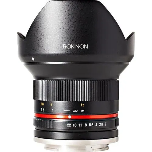 Rokinon 12mm F2.0 Ultra Wide Angle Lens for Sony E Mount - Open Box