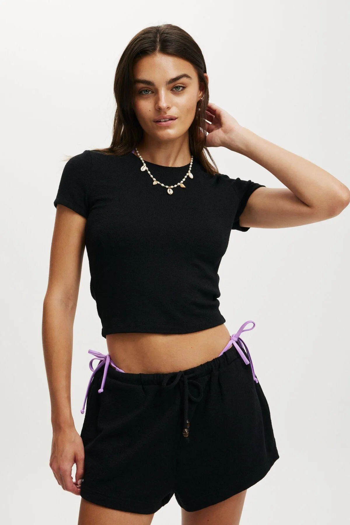 Lightweight Cropped Beach Tshirt