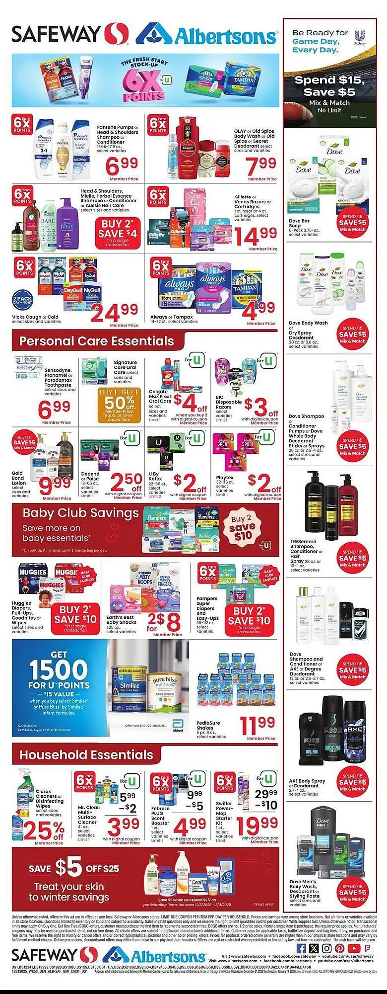 Weekly ad Safeway weekly ad from December 31 to January 13 2026 - Page 1
