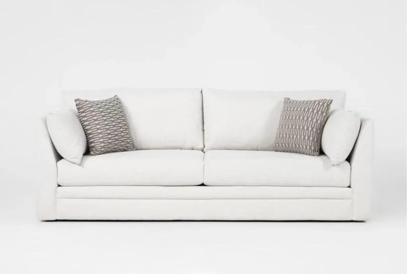 Austen Foam II Beige 96" Sofa