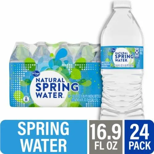 Kroger® Natural Spring Bottled Water