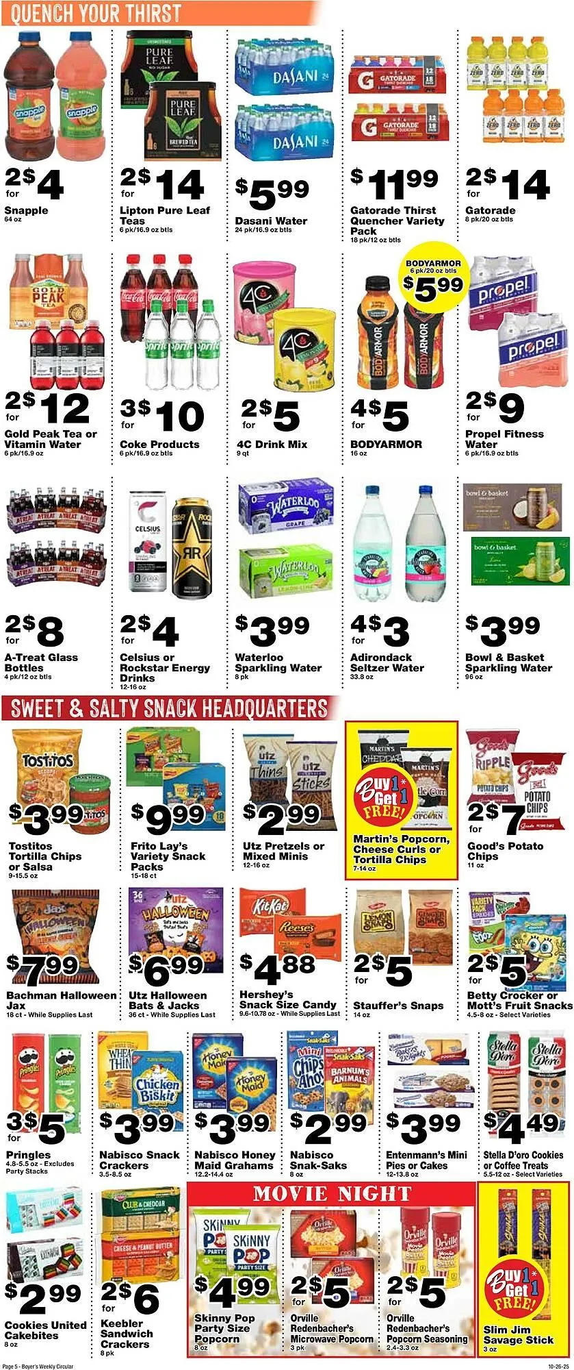 Weekly ad Boyer's Food Markets weekly ad from October 26 to November 1 2025 - Page 5
