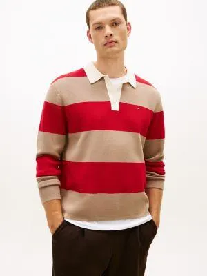 Punto Milano Knit Rugby Sweater Polo