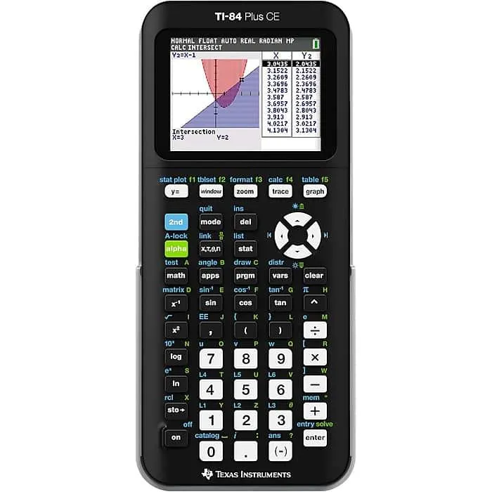 Texas Instruments TI-84 Plus CE Graphing Calculator,