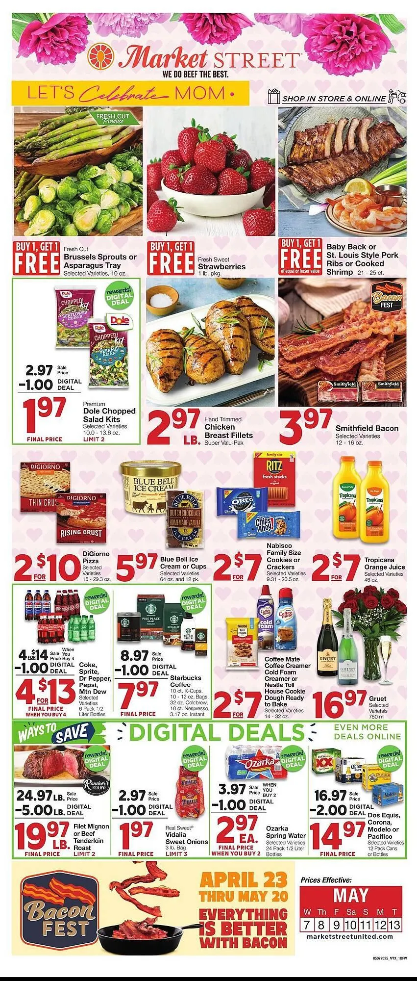 Weekly ad Market Street Weekly Ad from May 7 to May 14 2025 - Page 1