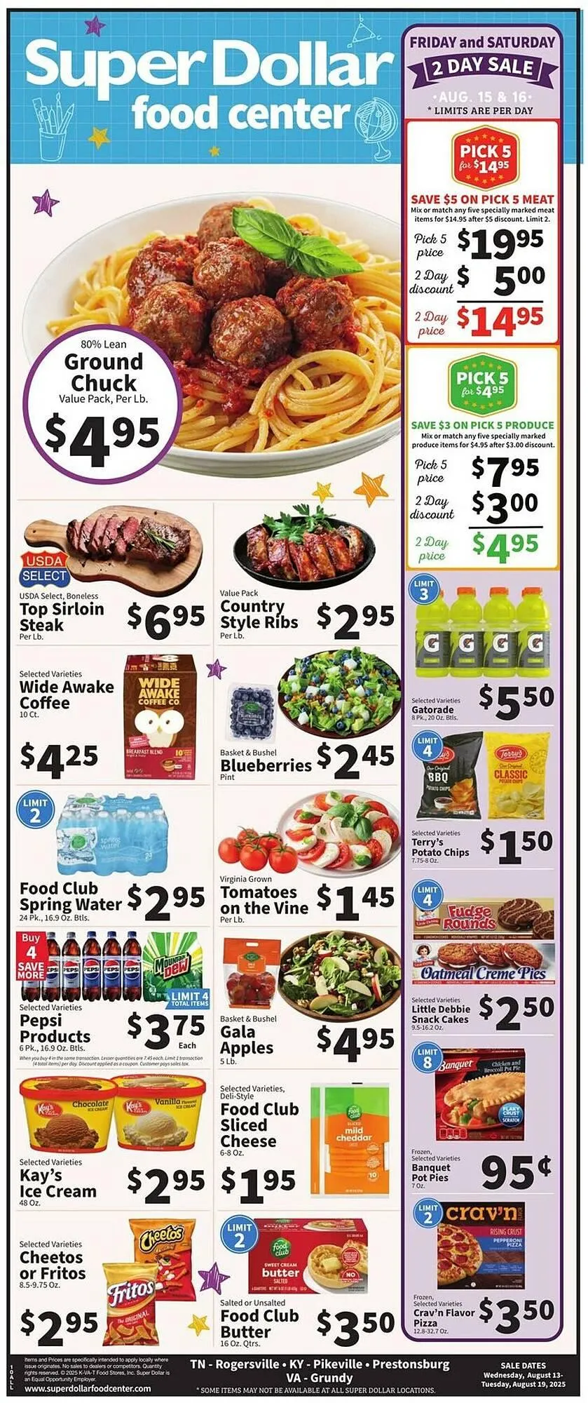 Super Dollar Food Center Weekly Ad - 1