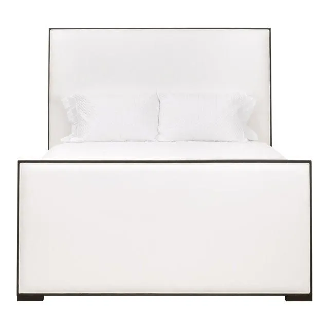 Tailor Queen Bed, LiveSmart Peyton-Pearl