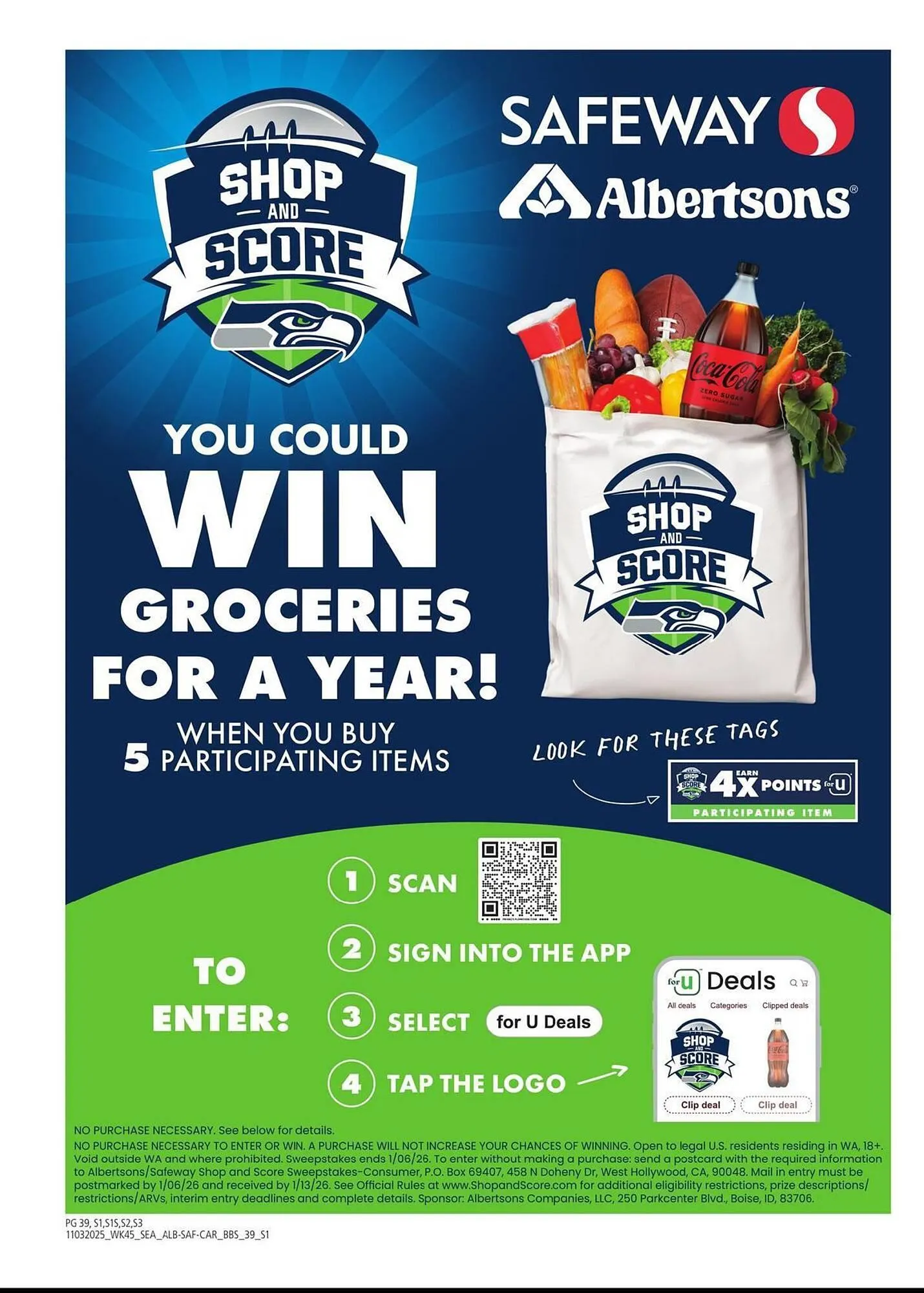 Weekly ad Albertsons weekly ad from November 3 to November 30 2025 - Page 39
