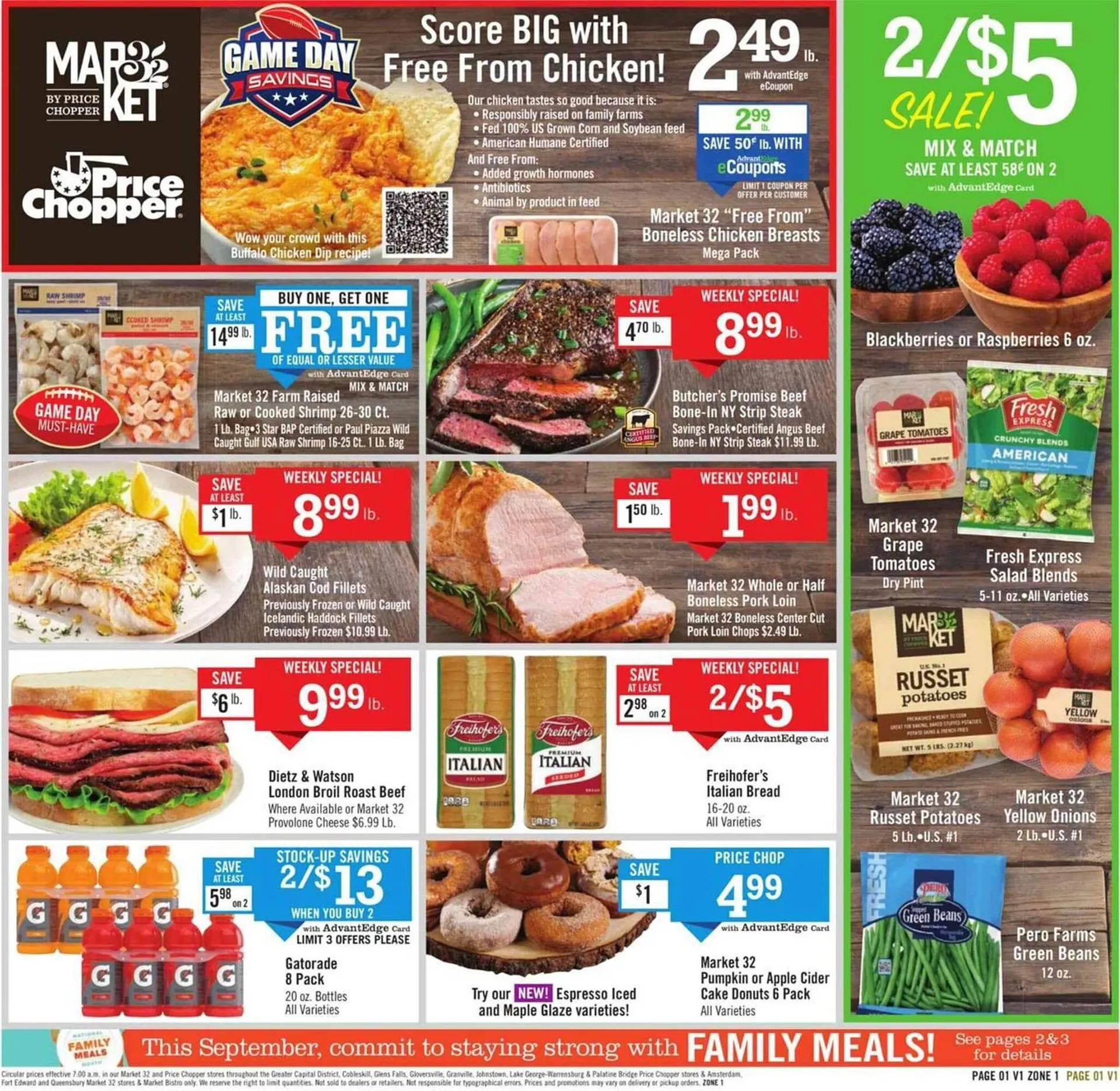 Weekly ad Price Chopper weekly ad from September 21 to September 27 2025 - Page 1