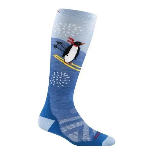 Kids' Darn Tough Midweight Penguin Peak Knee High Ski & Snowboard Socks