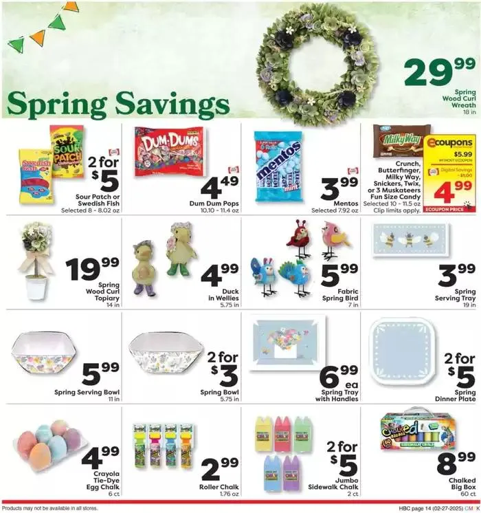 Weekly ad Weekly Ads Weis Markets from February 26 to March 26 2025 - Page 14