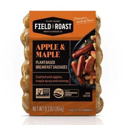 Field Roast Apple & Maple Plant Based Breakfast Sausages