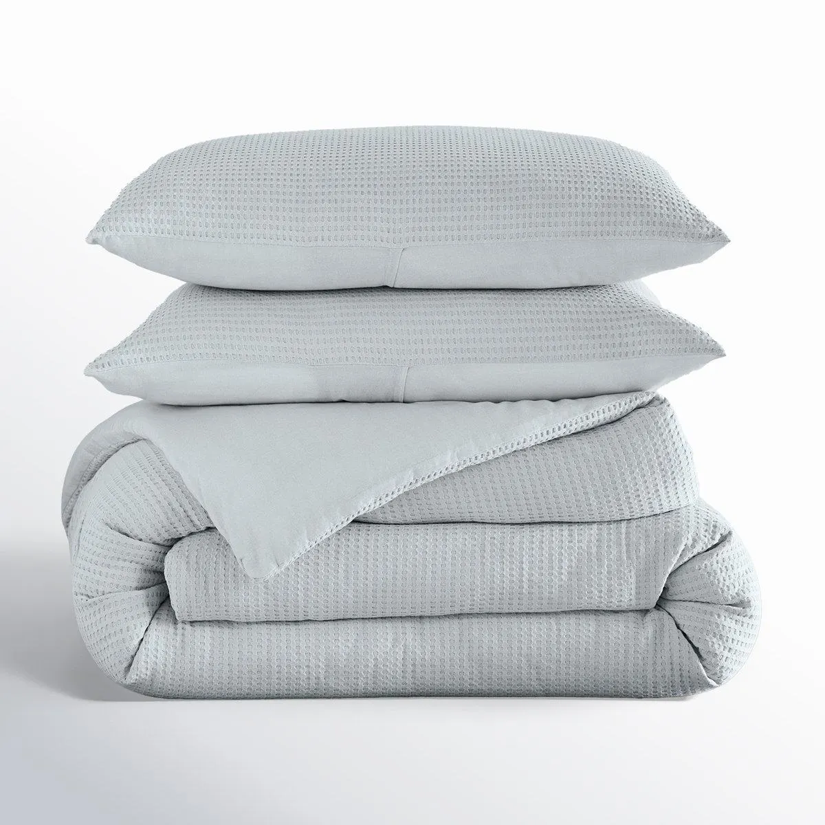 Felix Cotton Waffle Comforter Set