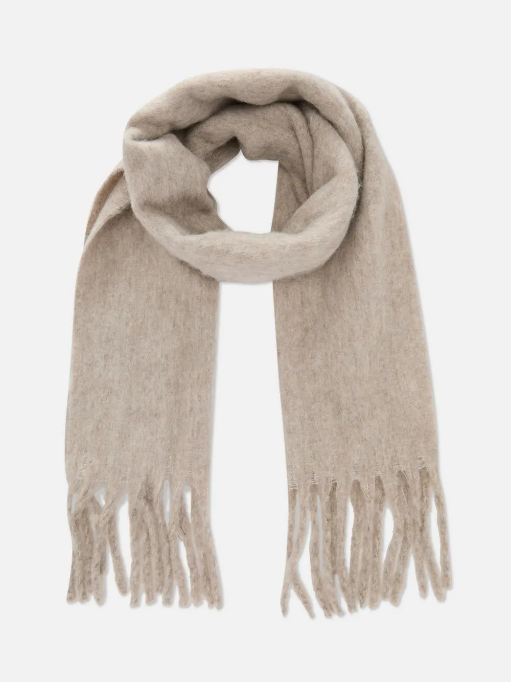 Oversized Brushed Scarf