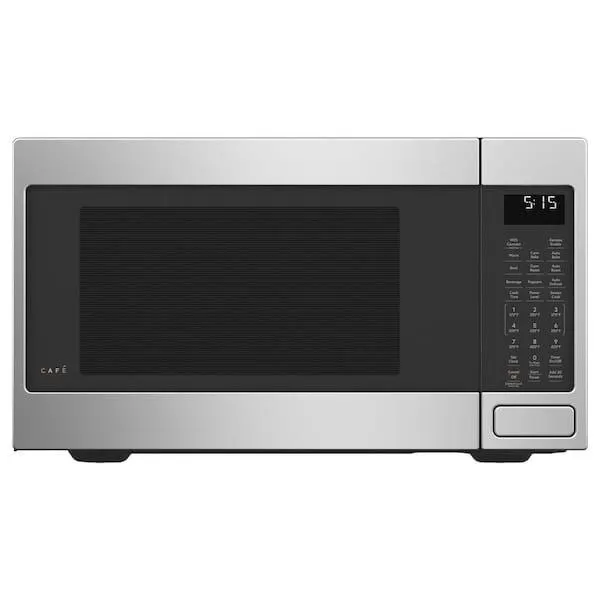 1.5 cu. ft. 1200-Watt Smart Countertop Microwave in Stainless Steel with Convection Oven