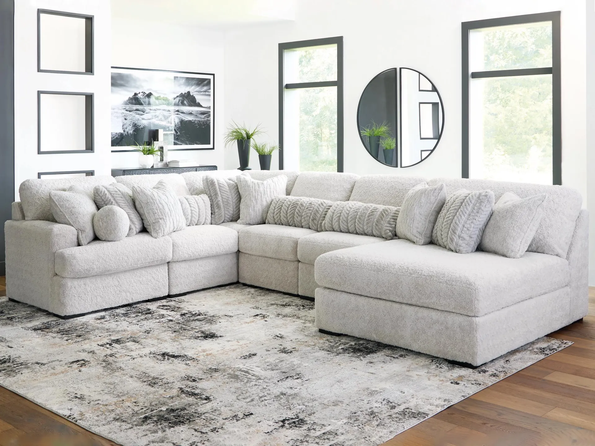 Snodoodle 6-Piece Modular Sectional with Chaise