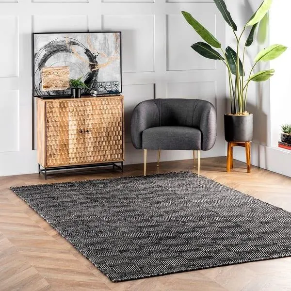Brooklyn Rug Co Ago Geometric Wool Area Rug