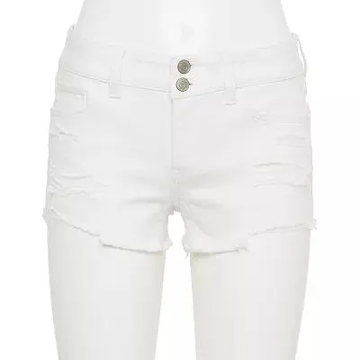 Juniors' SO® Low-Rise Shortie Shorts