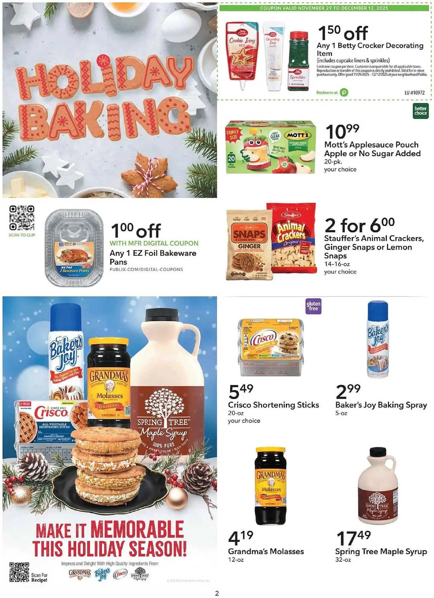 Weekly ad Publix weekly ad from November 29 to December 12 2025 - Page 2